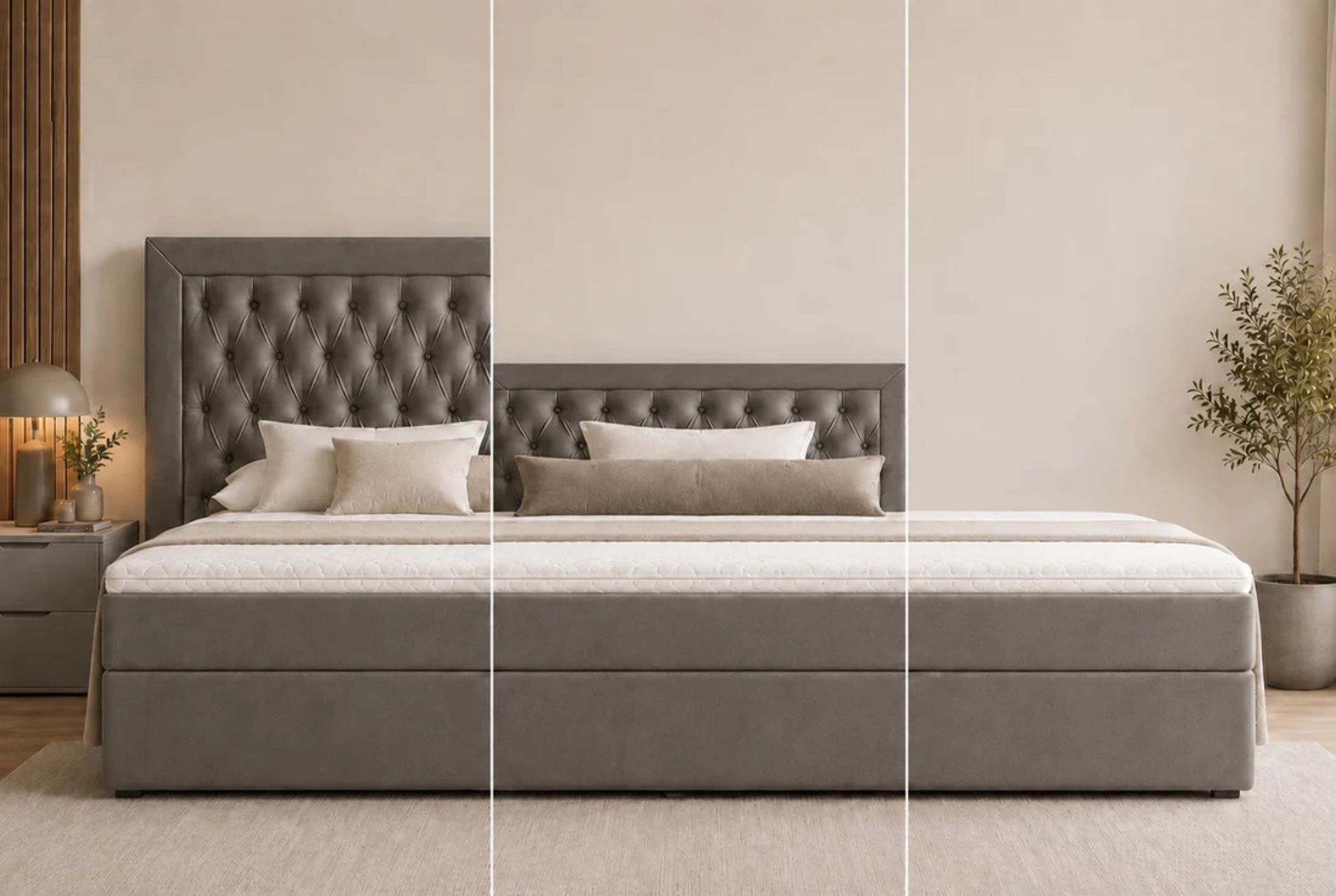 Hohes Kopfteil fürs Boxspringbett - Gibt es die perfekte Höhe?