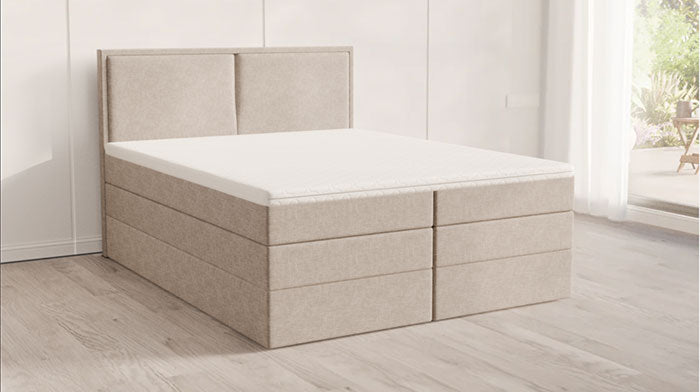 Boxspringbett 160 x 200 Natur