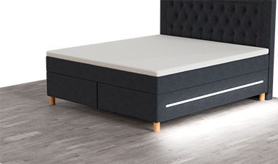 Beleuchtung Box: LED Seite