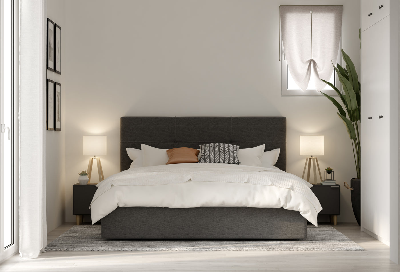 minimalistisches-interieur-des-modernen-schlafzimmers-3d-rendering