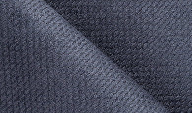 Farbe: Grober Stoff - Stahlgrau